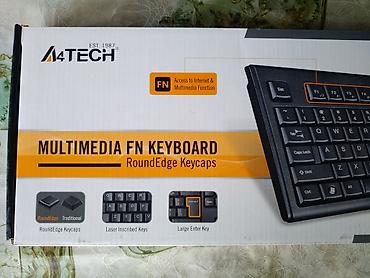 wireless mouse: Клавиатура, A4Tech, Мембранная, Проводное подключение, Размер: 100% — 8