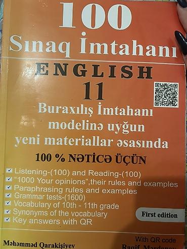 Testlər: Ingilis dili listening, reading, 100 sınaq toplusu son nəşrdir, içi — 1