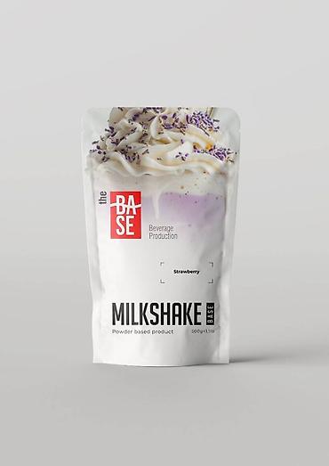 летние: Молочный коктейль Клубника (Milkshake Strawberry) от The Base — сухая — 1