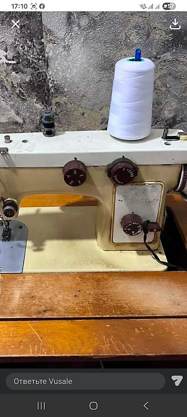 mawin kalonkasi: Tikiş maşını dəsti – stol və quraşdırılmış elektrikli maşın - — 3