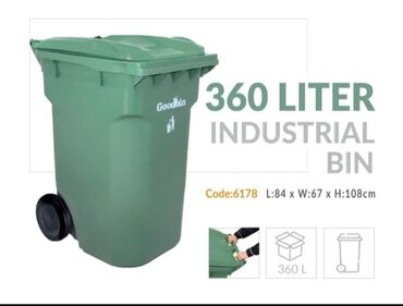 Tullantı qabları: Goodbin brendinin Zibil qutuları tullantı qabları Nağd Və kartla — 7