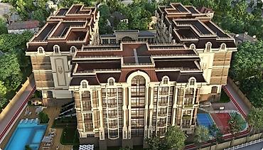 royal yard: 2 комнаты, 82 м², Орто-Сай с. Элитка, 5 этаж, ПСО (под самоотделку) — 1