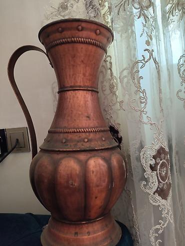 xonca qabları: 18-19 əsrin qədimi mis su qabı — 2