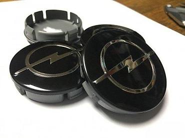 Gume i felne: ČEPOVI POKLOPCI ZA FELNE OPEL 60 MM / 56 MM - CRNI | ORIGINALNI — 4