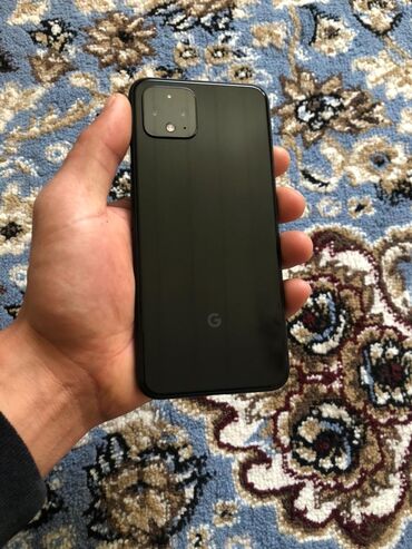 режим 12 с: Google Pixel 4, Б/у, 64 ГБ, цвет - Черный, 1 SIM