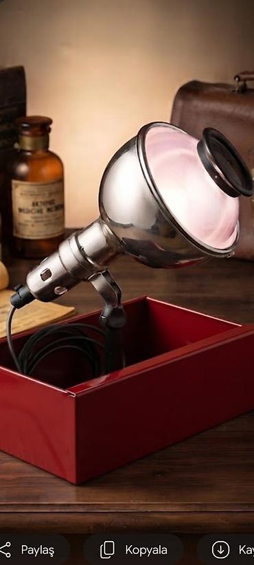 uvb lampa: Məhsul: Retro/antik fizioterapiya şüalandırıcısı (UV/IR tipli vintage — 2