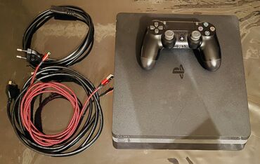 ps vita oyunları: PS 4 Slim satılır. Almanyadan gəlib az işlənib. Üstündə HDMzaryatka