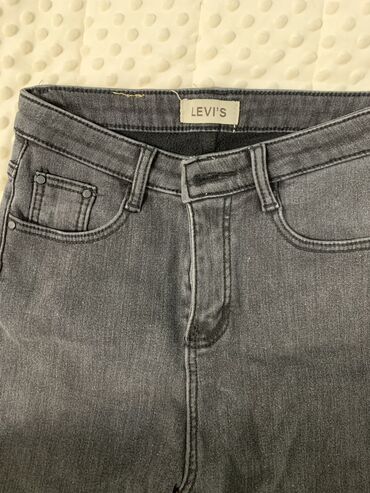 мужские брюки джинсы: Брюки M (EU 38), L (EU 40), цвет - Черный