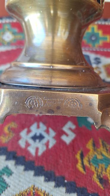samavar qiyməti: Antik mis samovar.Dəst 5 litr samovar.350 manat - Material: qalın — 2