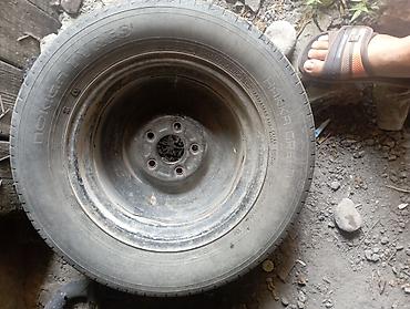 tyres: Колеса в сборе 195 / 65 / R 15, Лето, Б/у, 1 шт, Легковые, Железные, отверстий - 4 — 1