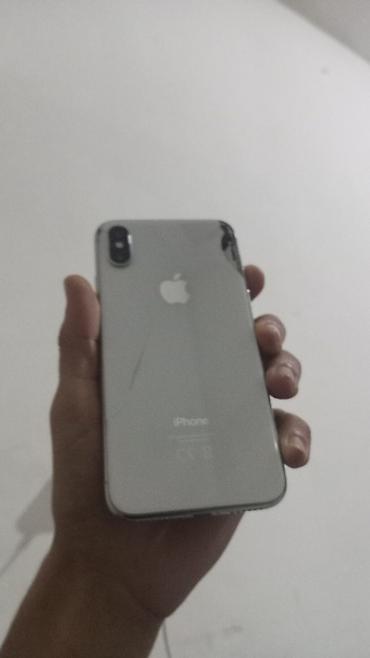 iphone 16 bakıda: IPhone X, 64 GB, Ağ, Qırıq — 2