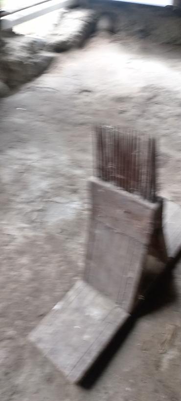 işlənmiş nərdivanlar: Məhsul: Kətan/saman darağı (əl ilə işləyən lif daraqlayıcı) Təsvir: - — 3