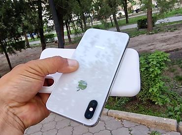 Apple iPhone: IPhone Xs, Б/у, 64 ГБ, Серебристый, Чехол, 100 % — 4