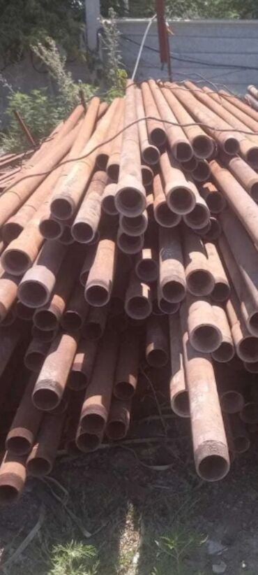 işlənmiş dəmir turbalar: Diyametri 76 boru stenka 5.5mm nədən boruları rezbadı muftadır
