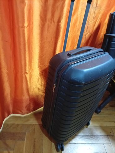 Putni koferi i torbe: Mali kabinski kofer, Enzo & Lorenzo, bоја - Crna — 5