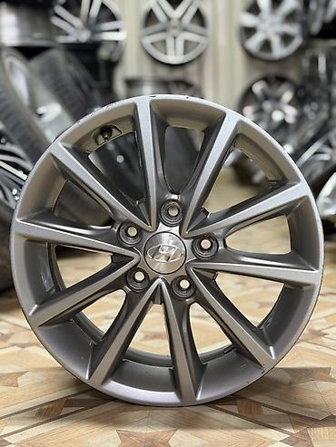 Литые Диски R 16 Hyundai, Комплект, отверстий - 5, Б/у