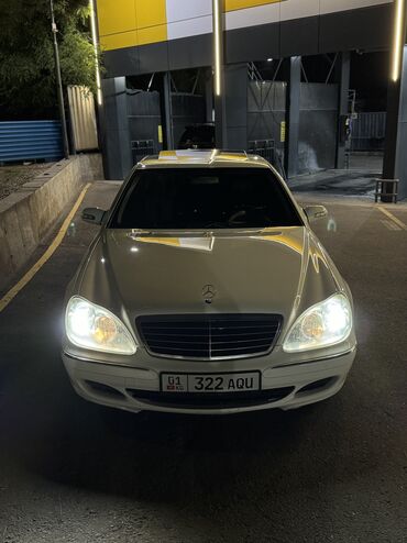 авто дизил: Mercedes-Benz S-Class: 2003 г., 5 л, Автомат, Бензин, Седан