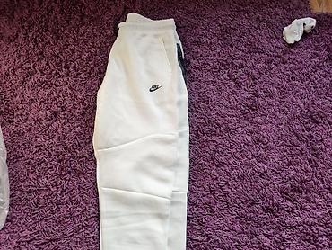 найк теч флиска: Мужской спортивный костюм, 2XL, Nike, Новый, цвет - Белый — 2