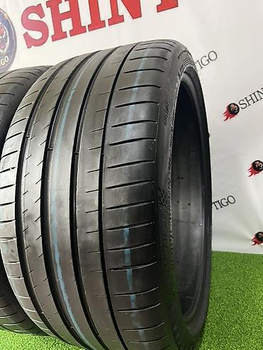 211 2 7: Шины 285 / 35 / R 22, Лето, Б/у, Пара, Легковые, Франция, Michelin — 2