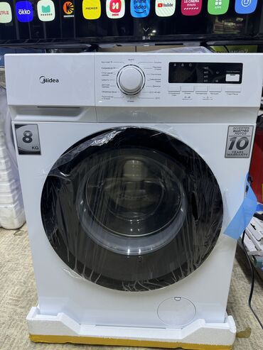 ош стиральная машина: Кир жуучу машина Midea, Жаңы, Автомат, 9 кг чейин, Компакттуу