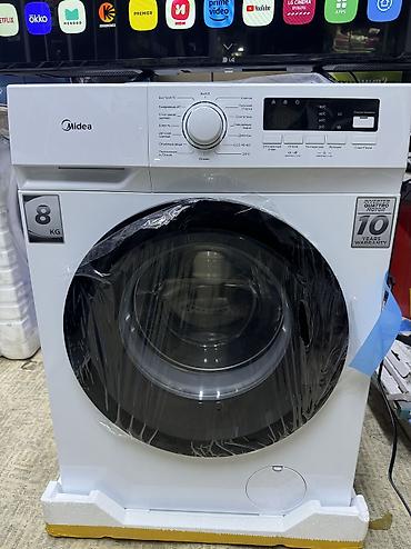 Стиральные машины автомат: Стиральная Машина Midea 🏮 Модель: MFNO3W80B/W-KZ 💧 Объем: 8 кг 📏 at lalafo.kg — 22 Стиральные машины автомат: Стиральная Машина Midea 🏮 Модель: MFNO3W80B/W-KZ 💧 Объем: 8 кг 📏 — 22