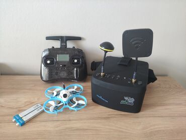 дрон видео камера: FPV Meteor 75 pro + Radiomaster Pocket + Eachine EV800D, комплект