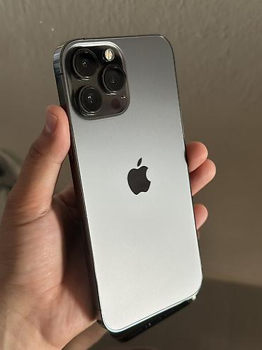 IPhone 13 Pro Max, Б/у, 256 ГБ, Графит, 81 %