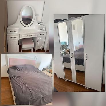 Yataq dəsti 500azn satılır. Bazalıdı matras ortopedikdir. Ünvan