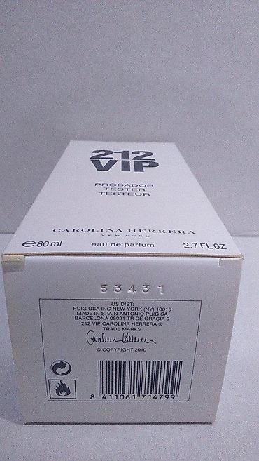 Parfemi: CAROLINA HERRERA 212 VIP EDP 80ML TSTR | Carolina Herrera 212 VIP — 6