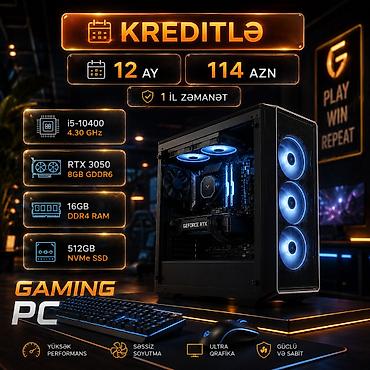 legion go: Gaming PC – | i5-10400 4.30 GHZ | RTX 3050 8GB | 16GB RAM | 512 GB | — 1