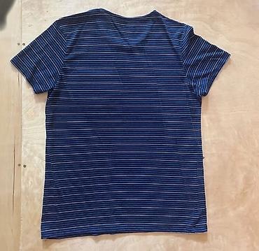 cool kofta: Koton Casual kişilər üçün T‑shirt - Rəng: tünd mavi, nazik ağ və mavi — 2