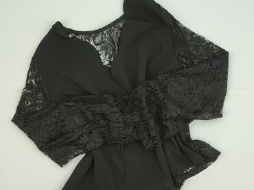 czarne obcisła bluzki: Rose, Women's blouse, size 2XL