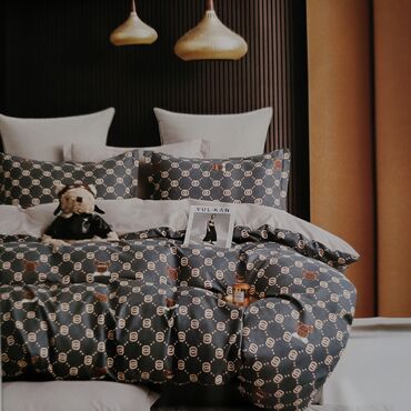 Posteljina: Bračna, Pamuk, bоја - Siva — 12