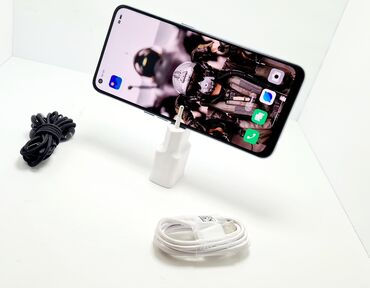 Samsung: Oppo Reno4 5G, Б/у, 512 ГБ, цвет - Синий, 2 SIM