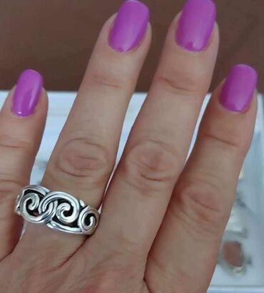 srebrni nakit novi sad: Women's ring, Material: Silver