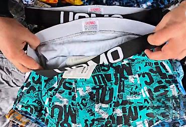 Čarape i donji veš: Bokserice xl,2xl 3xl sa dva lica 95%pamuk,5%elastina Iznutra bele — 13