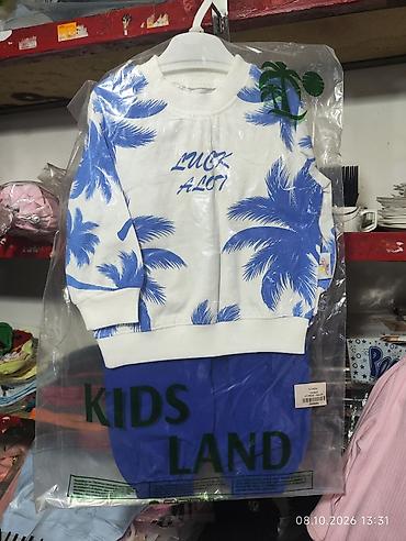 ev tipi cadir: Uşaq geyim dəstləri – 100% pambıq - Brendlər: Nilu Baby, Kids Land — 3