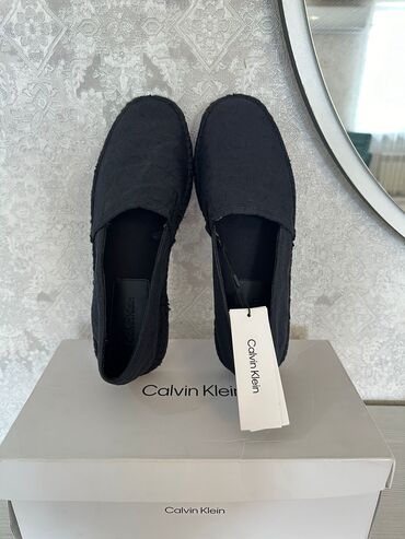 platforma ayaqqabı: Ayaqqabılar Calvin Klein, 40.5, rəng - Göy