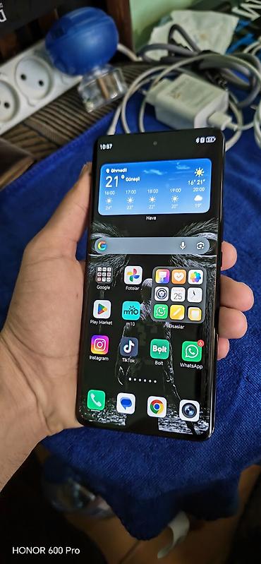 iphone x kamera: Honor X9b, 256 GB, rəng - Qara, Face ID — 1