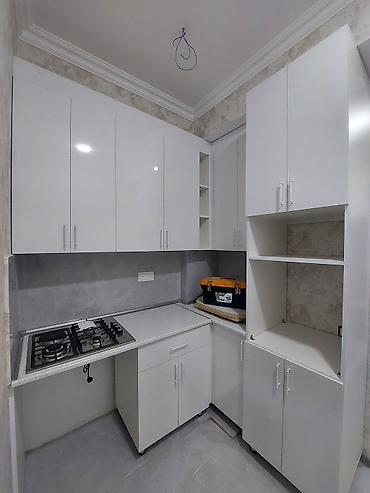 Sifarişlə mətbəx mebeli: Sifarişlə mətbəx dəsti, Özü çəkən petlələr, MDF, Kredit yoxdur, Rayonlara çatdırılma, Pulsuz çatdırılma — 5