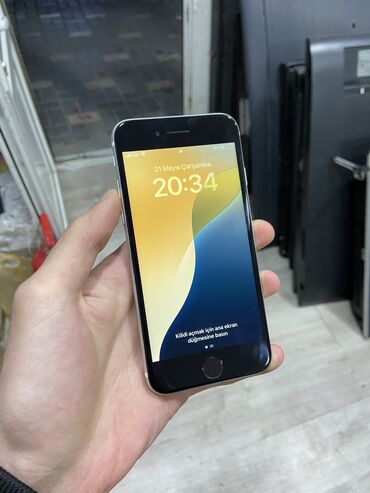 Apple iPhone: IPhone SE 2020, 64 GB, Ağ, Barmaq izi, Sənədlərlə