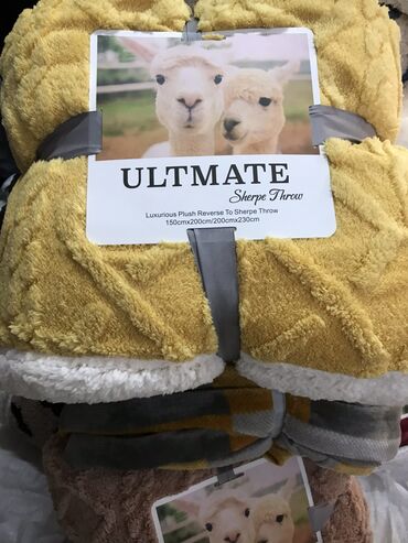 Одеяла и пледы: Плед, Новый, Все сезоны, Двусторонний, Плюшевый — 26