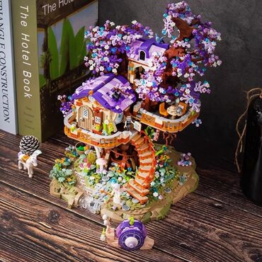игрушка дом работница с 18 дел: Конструктор LOZ mini "Elves Tree House" — 3991 деталей Создай свой