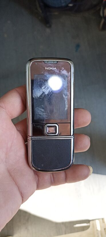 nokia c500: Nokia 8, цвет - Коричневый, Кнопочный