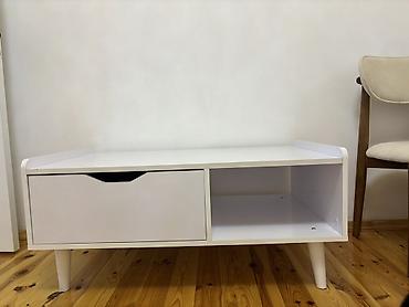 Sifarişlə jurnal masaları: Düz masa, Açılmayan, Təkərsiz, Parlaq laminat — 5