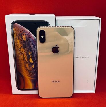Çəngəllər: IPhone Xs, 256 GB, Qızılı, Zəmanət, Kredit, Barmaq izi