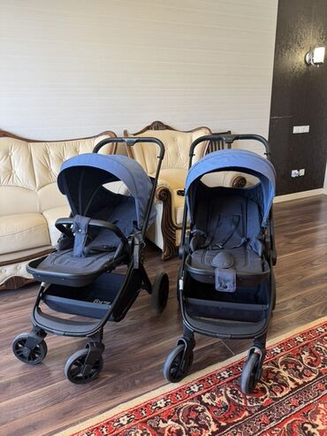 Коляски: Коляска, цвет - Голубой — 2