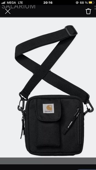 сумка спорт: Продам сумку Carhartt Wip 20x20 cm отличная и удобная сумка для