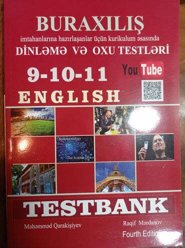 6 cı sinif ingilis dili kitabı pdf: Buraxılış İngilis dili 9-10-11 çi siniflər Yeni Test bankı