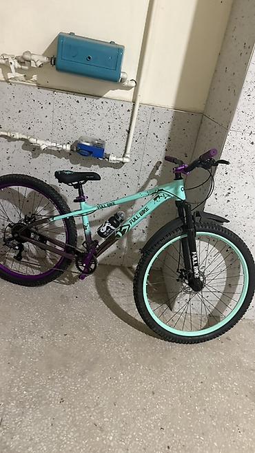 İdman velosipedləri: FULL BIKE dağ velosipedi - Çərçivə: yüngül alaşımlı, mint-yaşıl — 3